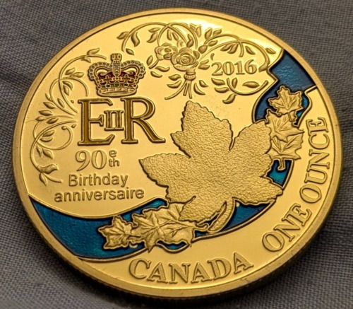 Queen elizabeth gold - gold, coin