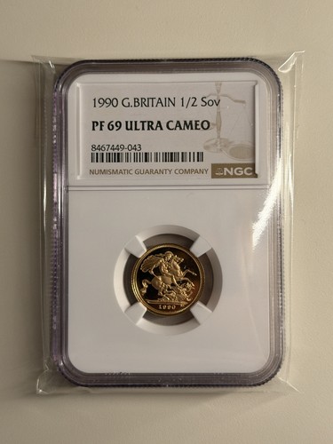 1990 sovereign proof gold - 1990,