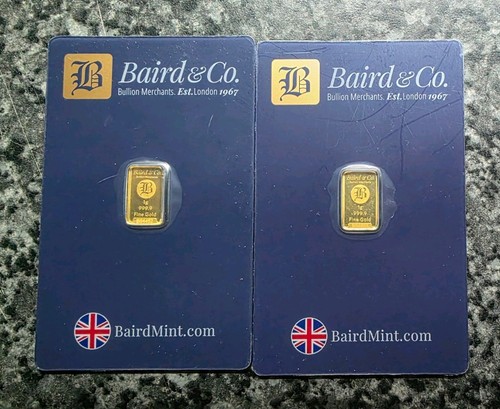 Gram gold bar baird co - x,