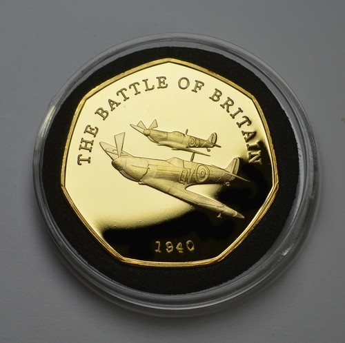 Battle britain 24ct gold - of,