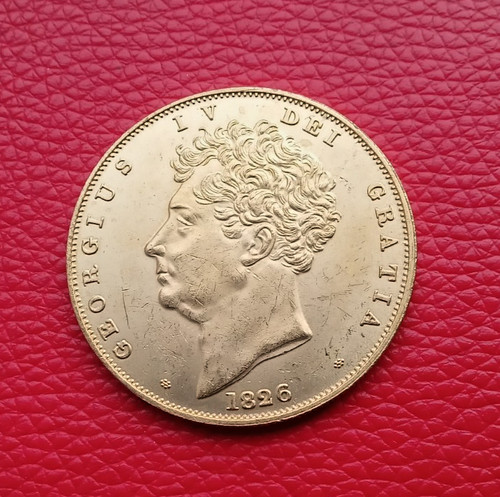 1826 british five guineas - 1826, guineas'
