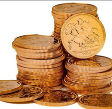 22ct Gold Quarter Sovereign