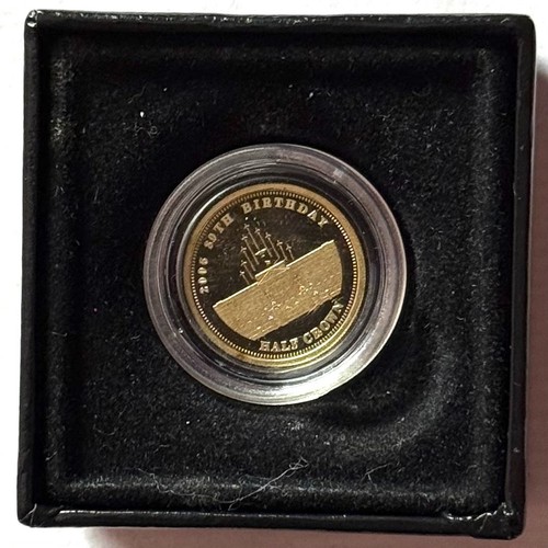 Tristan cunha half crown - half,