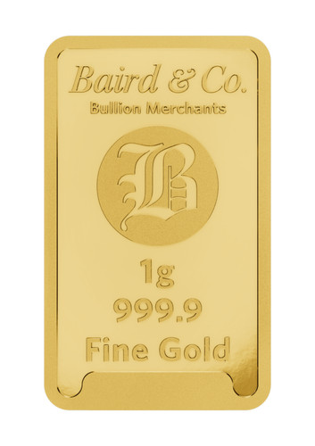 Baird gram gold bar - co,