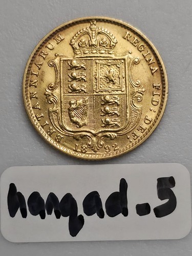 1892 shield half - shield,