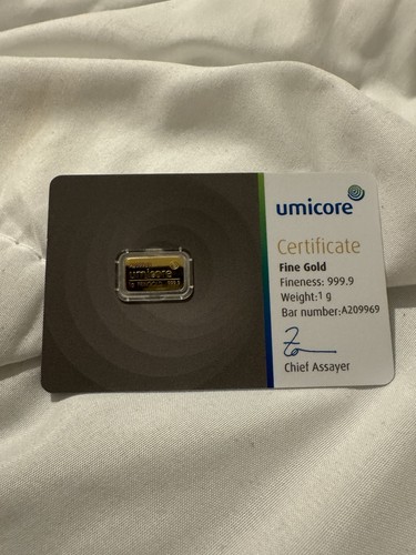 Umicore 999 fine gold - fine,