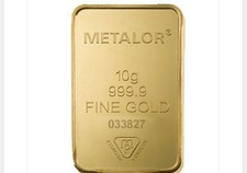 Metalor Gold Bar 10g 999.9