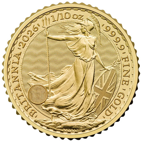 2026 10oz gold britannia - 1/10oz,