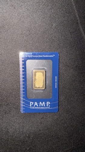 Pamp gold bar 999 fine - fine,