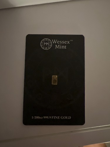 Wessex mint 200th gold - mint, 1/200th