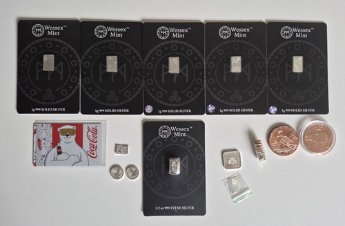 Silver bullion gold copper - silver,