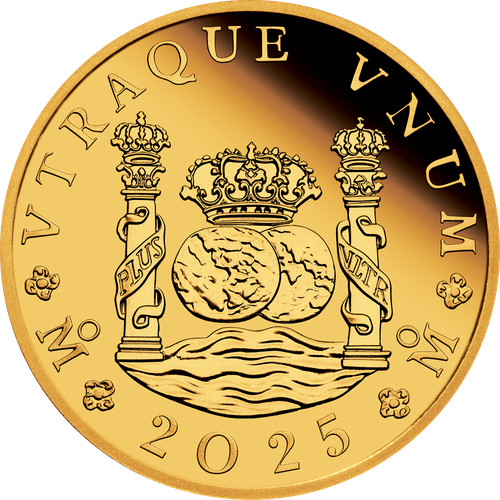 Gold pillar dollar coin 225 - pillar,