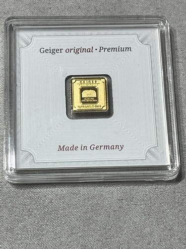 Gold geiger bullion - bar, in