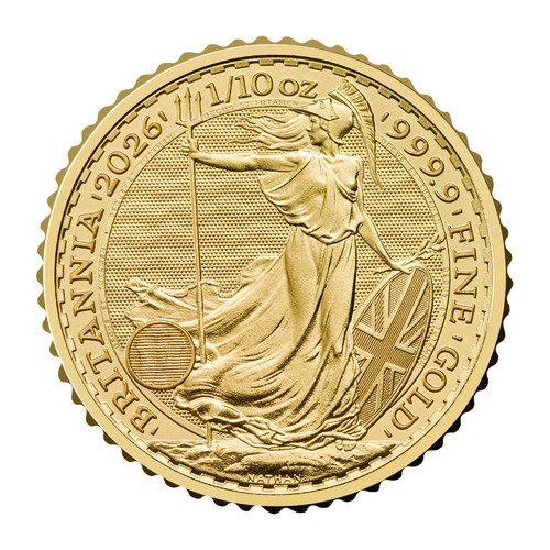Gold coin 999 9 fine - 1/10, oz