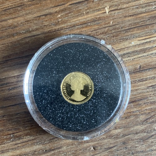 The smallest gold coins - of,