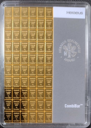 Gram solid 24ct gold bar - gram,