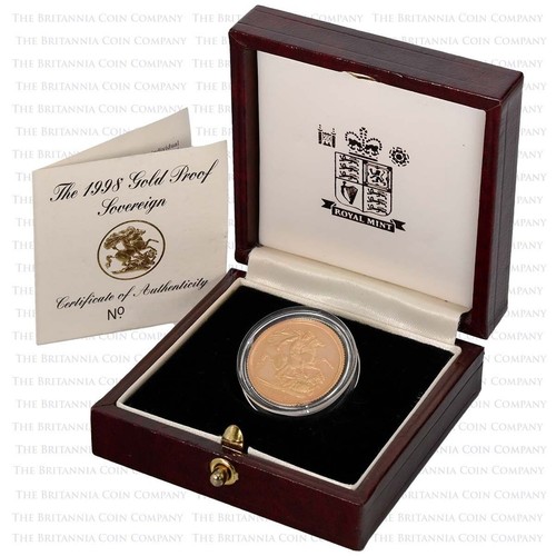 1998 royal mint - 1998, proof
