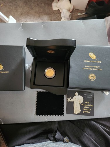 2016 standing liberty - , gold
