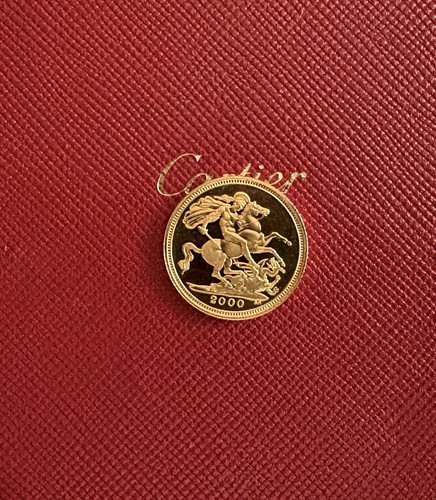 2000 gold proof half sovereign - 2000,