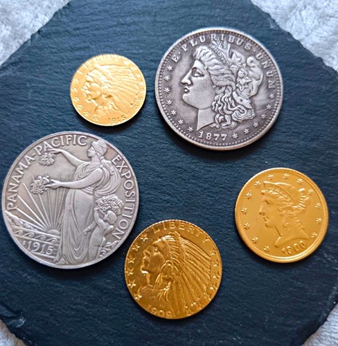 Usa coin joblot 5 - usa, x