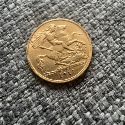 Gold half sovereign - 2,