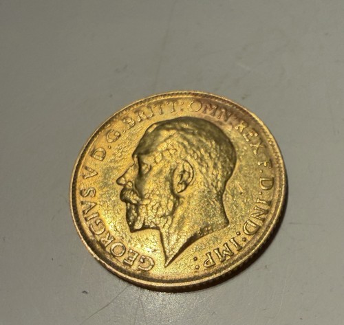 1915 king george half - king,