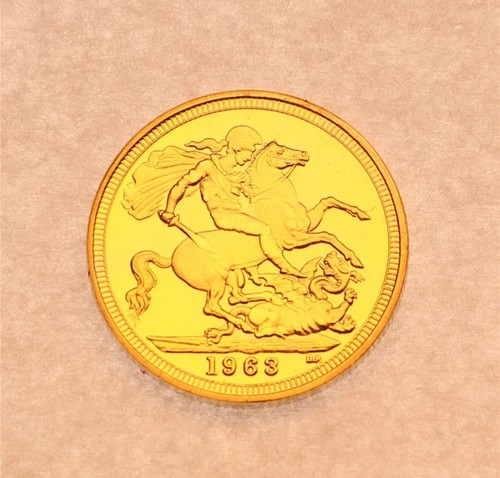 1963 elizabeth 24k gold - 1963,