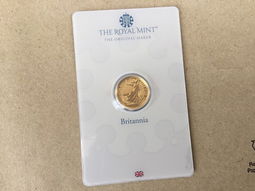 Royal mint britannia - mint, 1/10oz