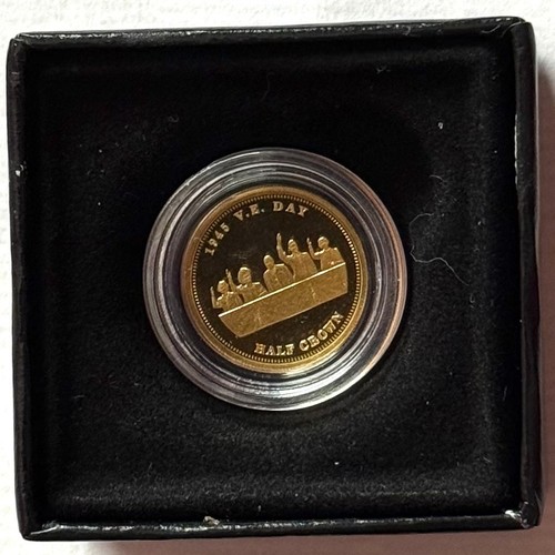Tristan cunha half crown - half,