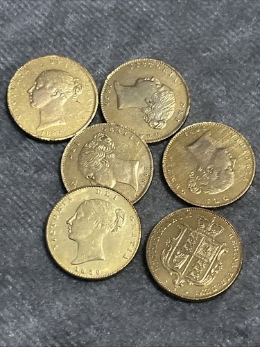 Gold plated half sovereign - gold,