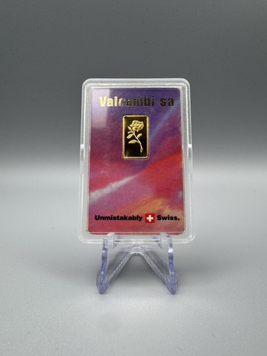 Valcambi suisse rose gold - suisse, 1g