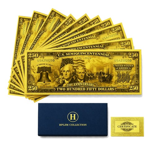 10pcs 250th anniversary - anniversary, us