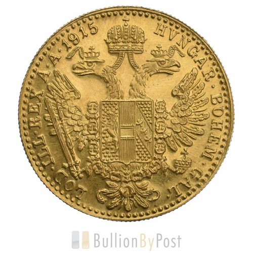 Gold austrian ducat - gold,