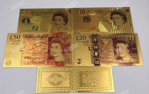 Full set gold foil - !,
