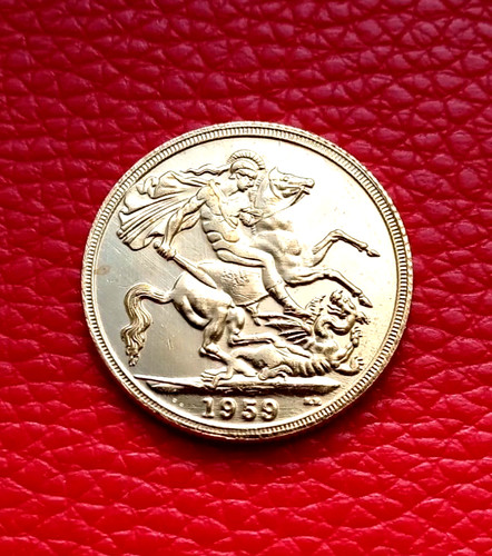 1959 elizabeth gold plated - 1959, gold-plated