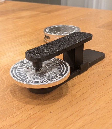 Gold silver coin ping tester - coin,