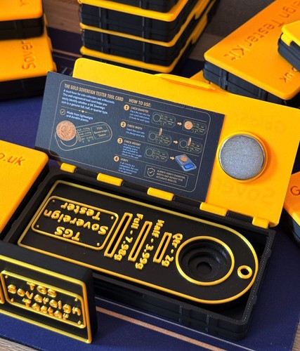 Gold sovereign tester tool kit - gold,