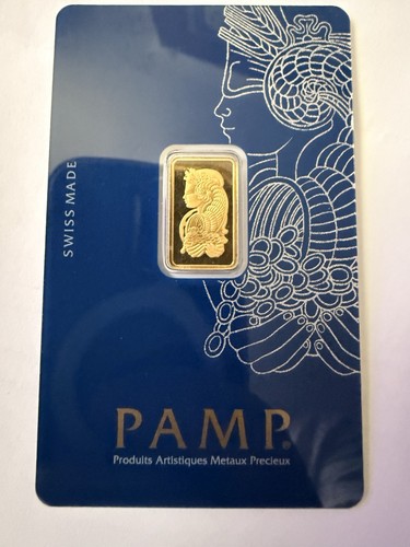 24karat gold bar - gold, pamp