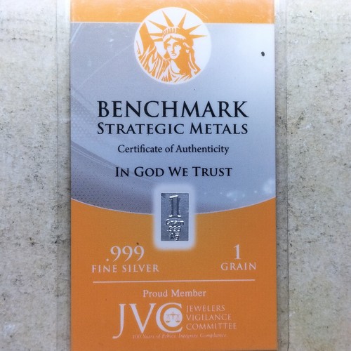 Grain 999 fine - 1, silver