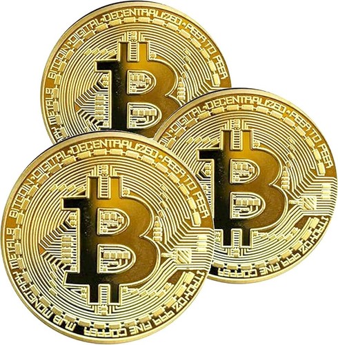 Physical gold plated - gold-plated, bitcoin