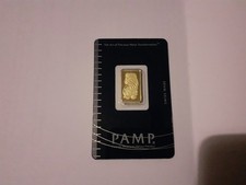 5 Gram Pamp 24k Gold Bullion