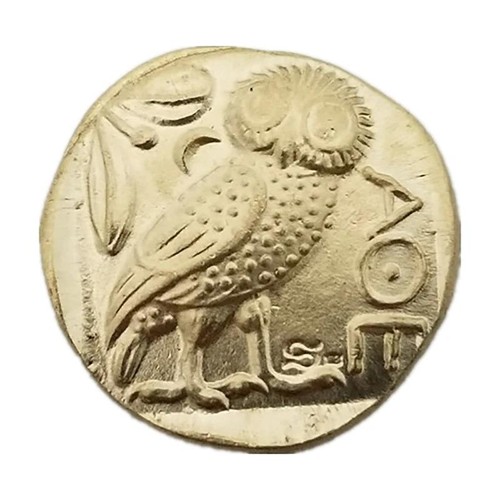 Unique golden coin greek - unique,