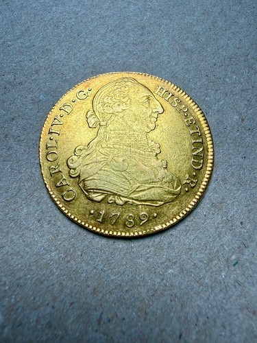 1789 escudos gold doubloon - 1789,