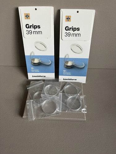 25x leuchtturm coin capsules - leuchtturm,