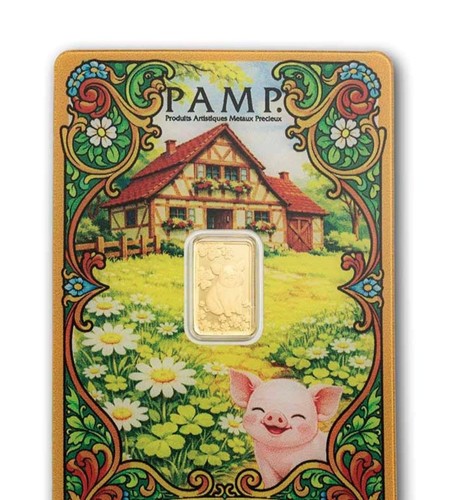 New pamp lucky - lucky, gold