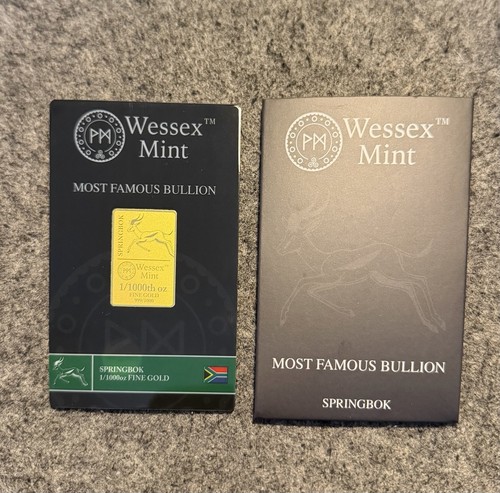 Wessex mint springbok 1000th - mint, 1/1000th
