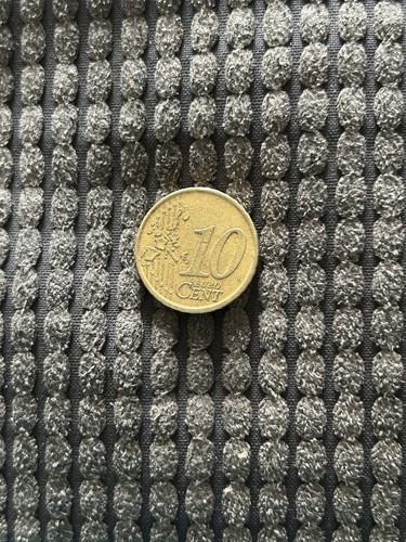 Spain cent euro coin - 10,