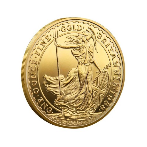 Britannia coin brilliant queen - coin,