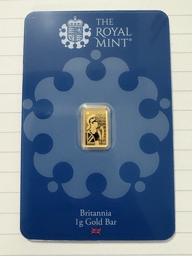 Gold britannia royal mint - 1g,