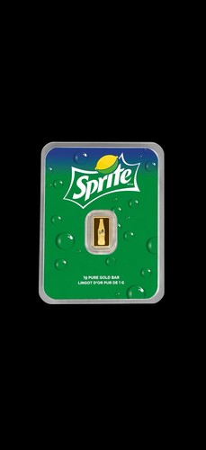 24ct gold sprite - 1g,